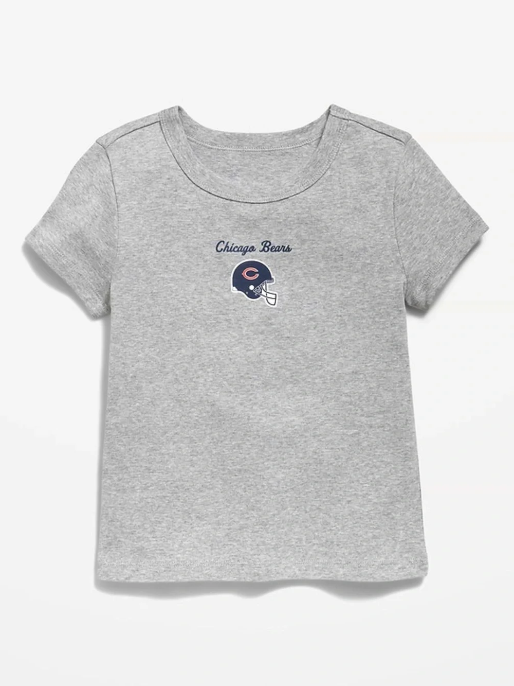 Girls' Gray Graphic Tee - NFL Kids Shirt